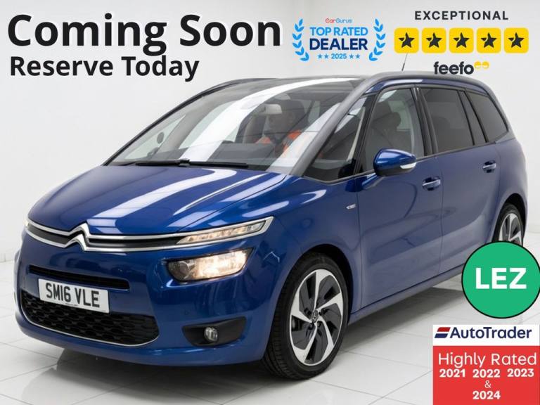 2016 Citroen Grand C4 Picasso 2.0 BlueHDi Exclusive+ 5dr MPV DIESEL Manual
