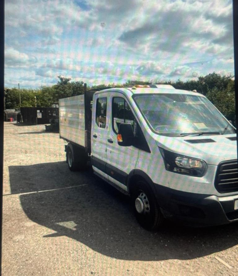 2017 FORD TRANSIT TIPPER double cab 