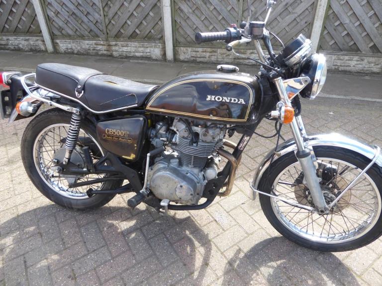 HONDA CB 500 T R REG SOLD AS PROJECT HAD IT RUNNING
