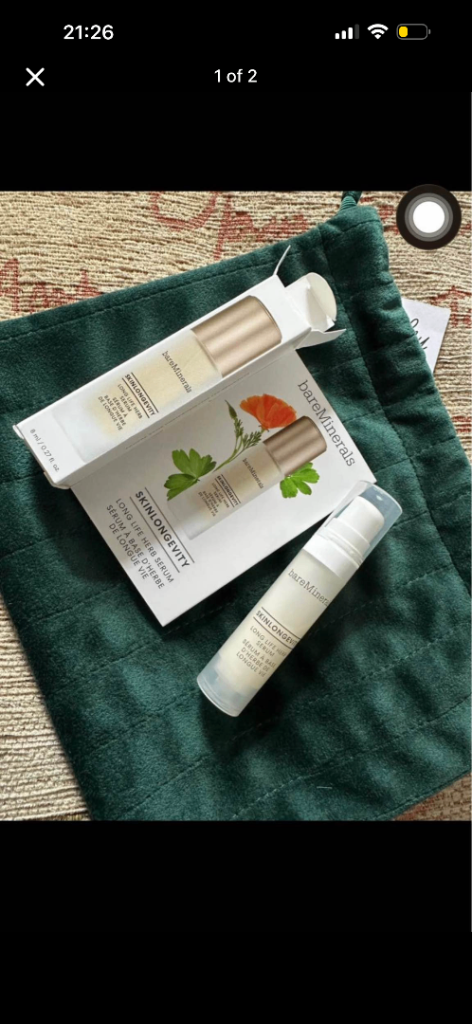bareMinerals SKINLONGEVITY LONG LIFE HERB SERUM