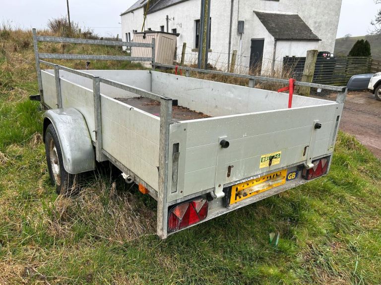 Anssems BSX750 low loader trailer 