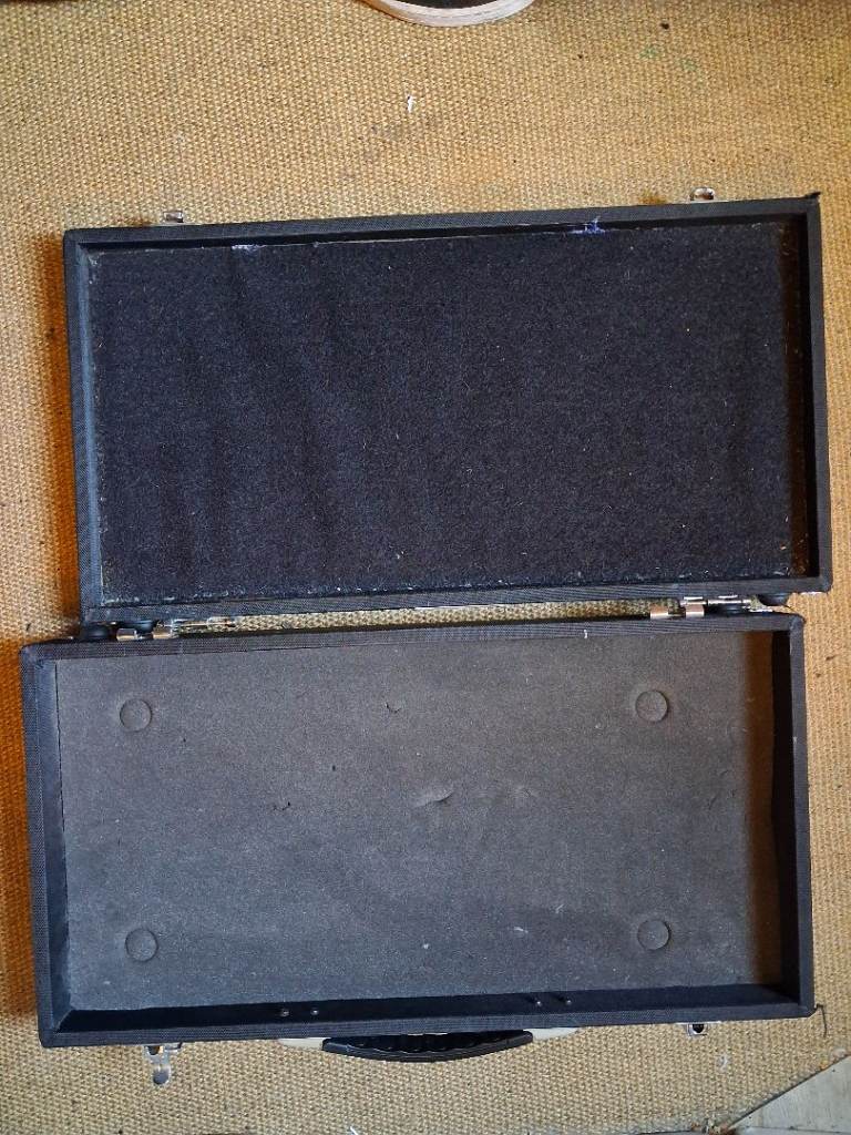 Diago PB02 Gigman Pedalboard internal size 60cm (W) x 30cm (D) x 8.5cm (H)