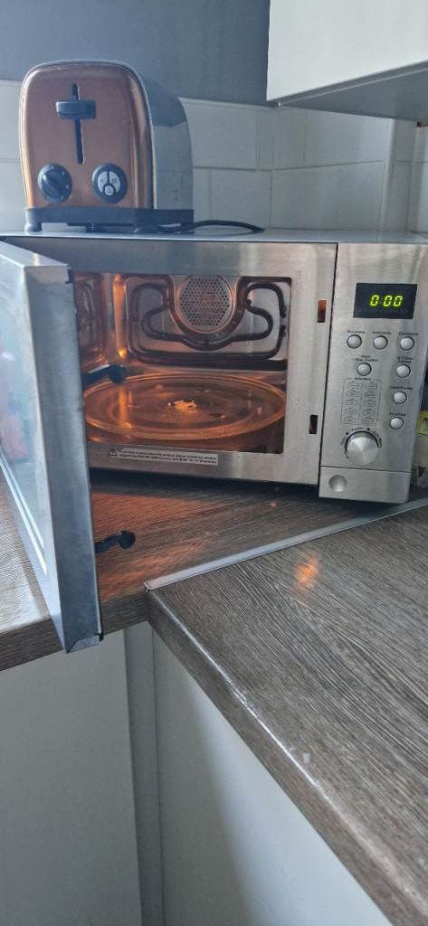Kenwood K25CS14 Combination Microwave Oven - Silver