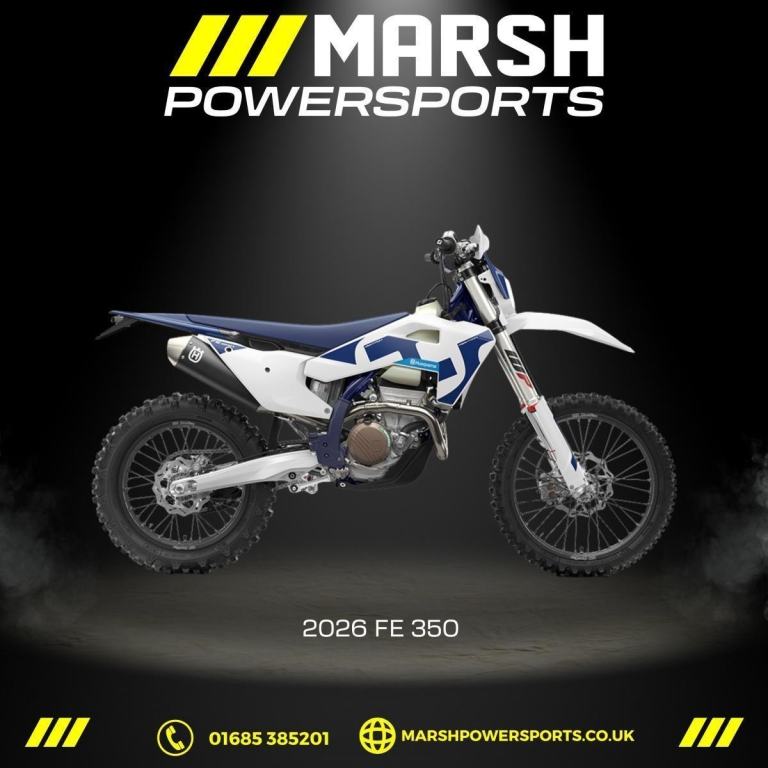 FE 350 2026 Model - Husqvarna Main Dealer - Reserve NOW!