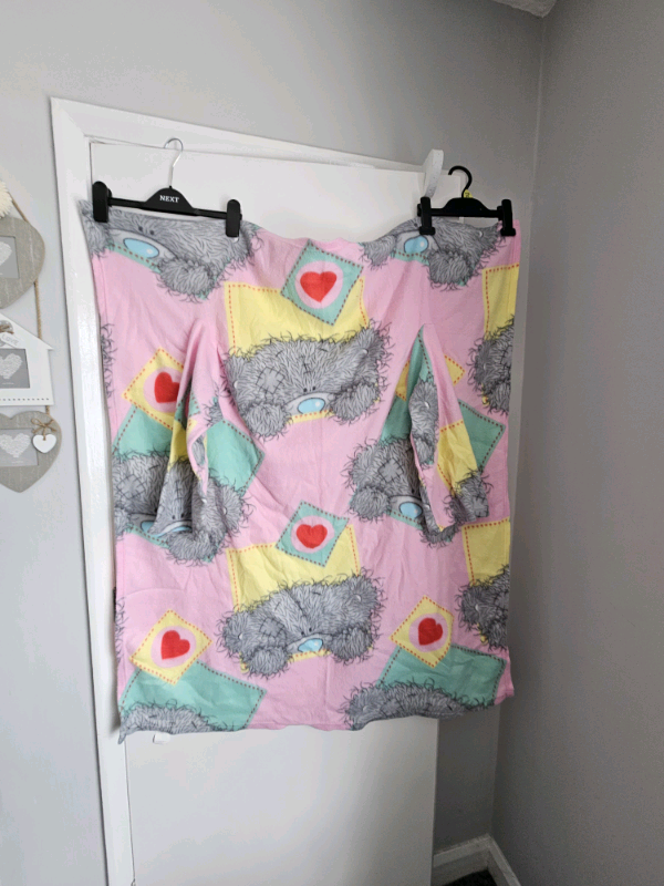 Tatty Teddy Me 2 You Fleece Blanket With Sleeves