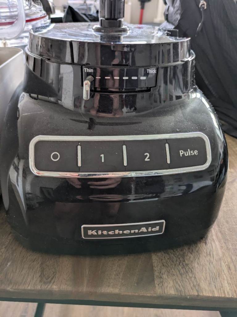 KitchenAid 5KFP1333BAB Food Processor - Black, Good Condition