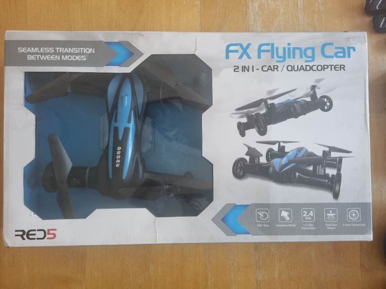 Brand New Drone - Flying Car 2-in-1 RC Car & Quadcopter Drone –  – £20 for quick sale!