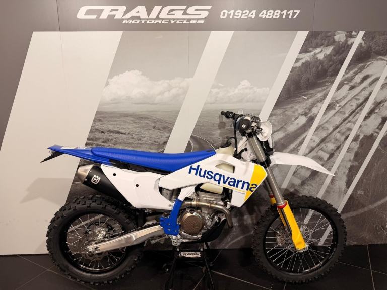 HUSQVARNA FE 350 NEW 2027 ENDURO BIKE IN STOCK AT CRAIGS MOTORCYCLES 
