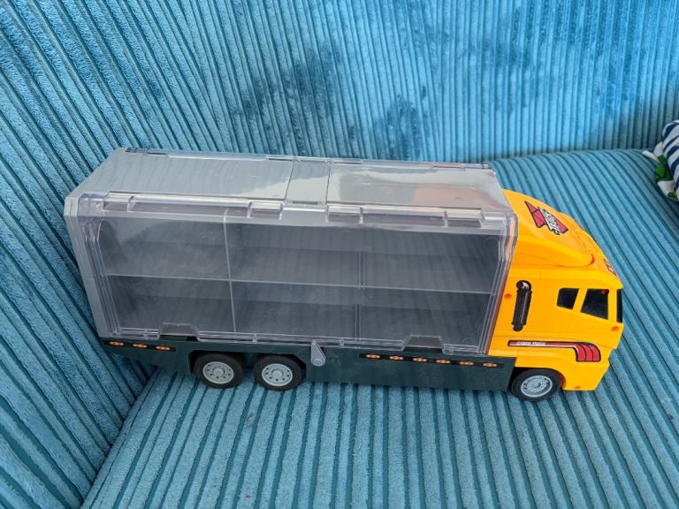 Large Toy Cargo Transporter Truck