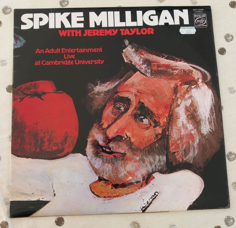 Spike Milligan with Jeremy Taylor - An Adult Entertainment Live 12" Vinyl 1974