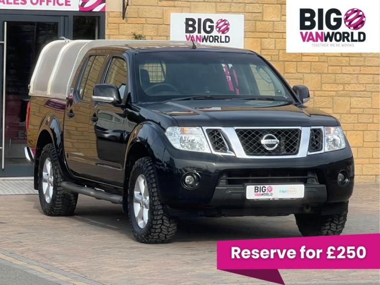 Nissan Navara DCI 190 ACENTA 4WD DOUBLE CAB WITH IFOR WILLIAMS CANOPY
