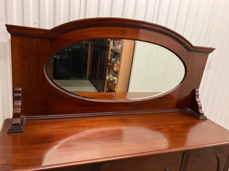 Vintage Mirror Back Sideboard 