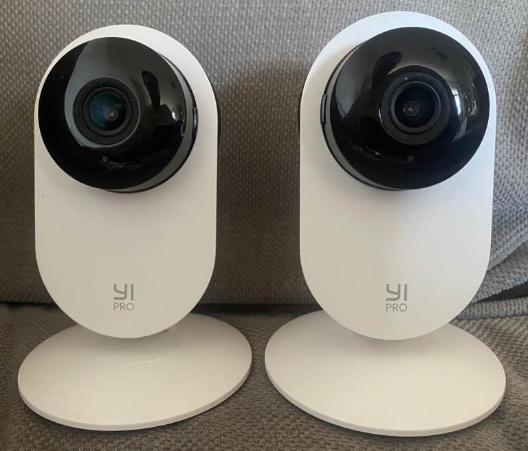 2 x Yi Home 2K Pro Cameras – For Sale
