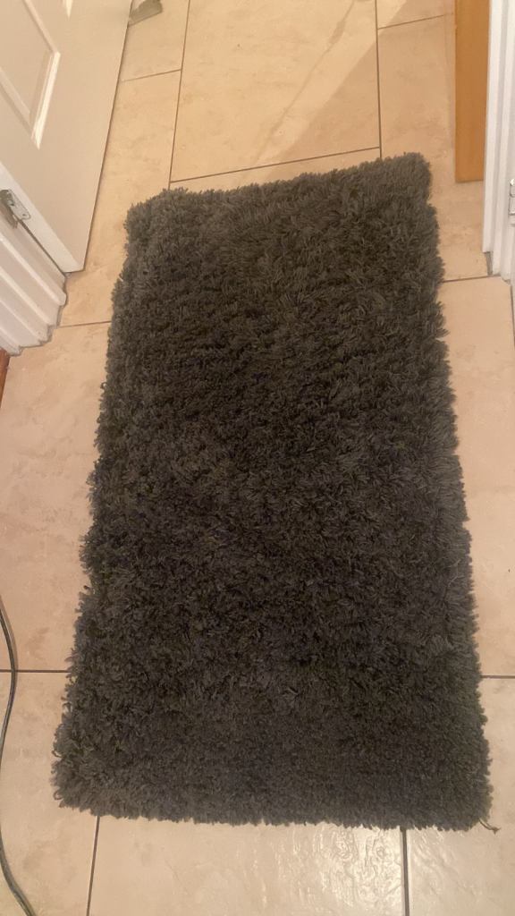 Grey small rug