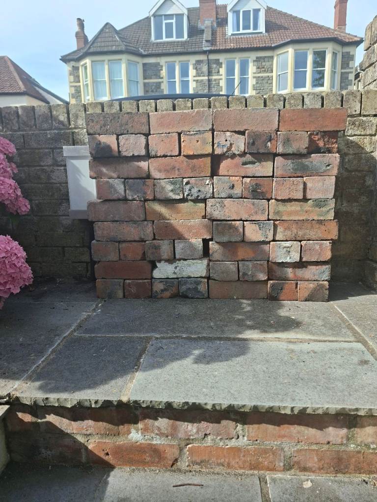 Clean Salvaged Bristol bricks from 1929