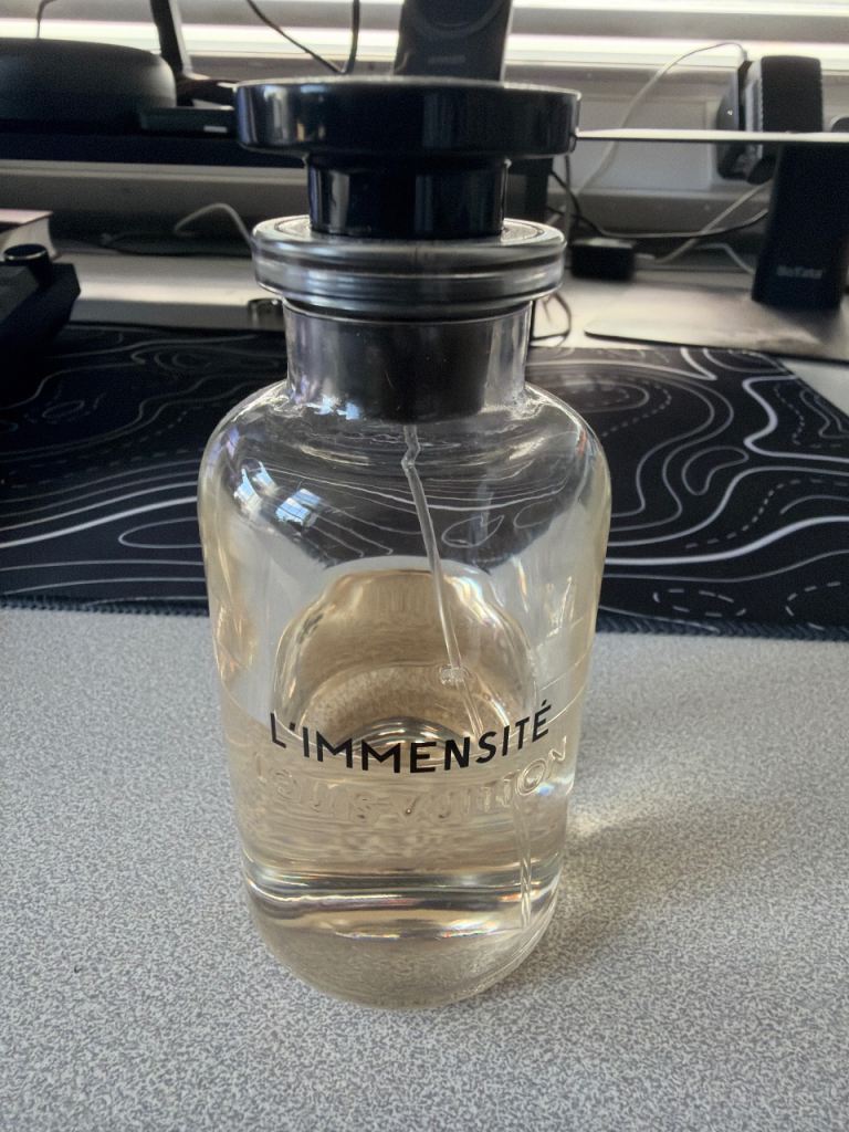 Louis Vuitton L'IMMENSITÉ Fragrance - Mostly Full Bottle