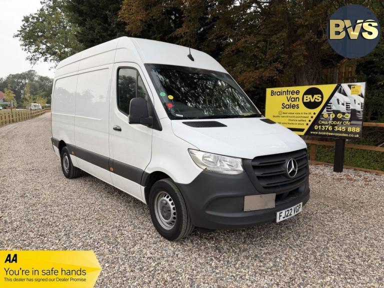 2022 Mercedes-Benz Sprinter 2.0 315 CDI Progressive Panel Van 5dr Diesel Manual RWD L2 H2 Euro 6 ...