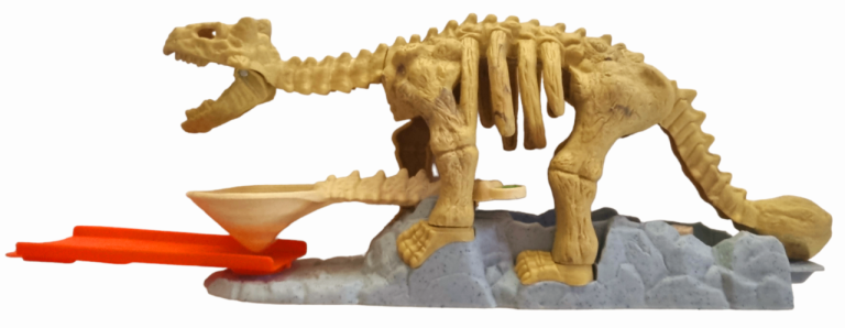 Hot Wheels Dinosaur Track (Single Track Only) - Prehistoric Style • High-Speed Launch Action