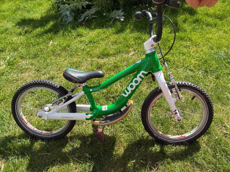 Woom 1 plus green Balance Bike 14“ Lightweight