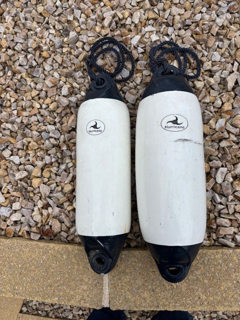 Hurricane boat fenders x 2