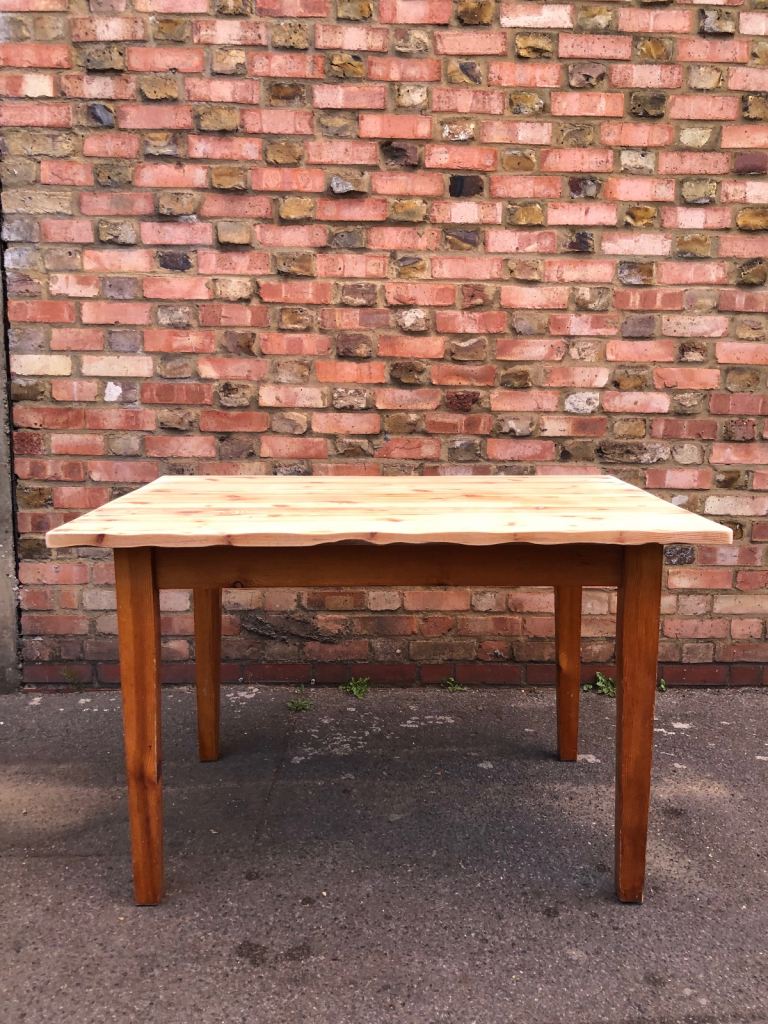 Solid wood small dining table 