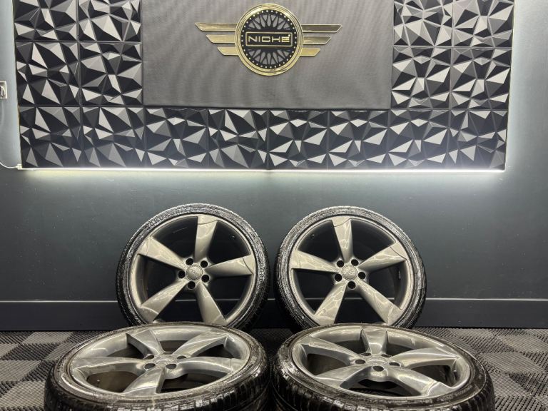 20” inch genuine audi rotor alloys wheels a4 a5 a6 tt s line tt 