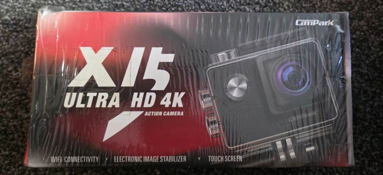 Campark X15 Ultra HD 4K Action Camera – Brand New
