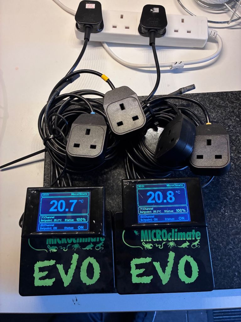 Microclimate Evo Dual Channel Reptile Thermostats