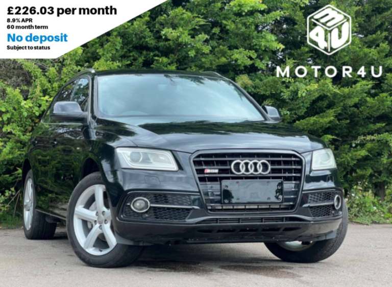 2013 Audi Q5 2.0TFSI QUATTRO S LINE COMPETITION PLUS SUV Petrol Automatic