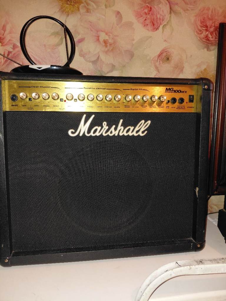 Marshall MG100DFX Guitar Amplifier – Good Condition