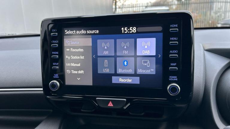 2022 Toyota Yaris 1.5 Hybrid Design 5dr CVT HATCHBACK PETROL/ELECTRIC Automatic