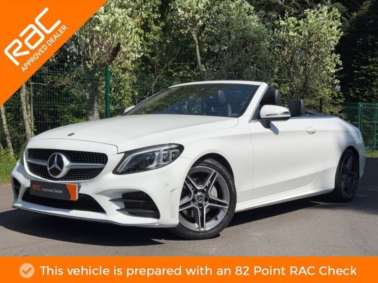 2018 Mercedes-Benz C Class 1.5 C200 MHEV AMG Line (Premium) Cabriolet 2dr Petrol G-Tronic+ Euro 6...