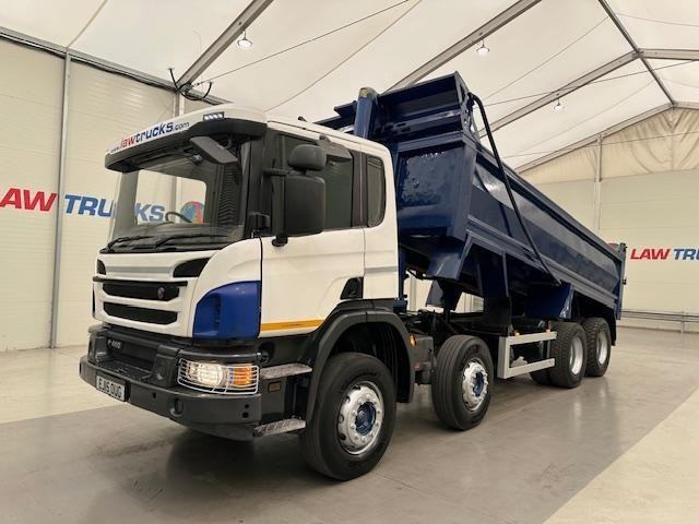 Scania P410 8x4 Rest Cab Steel Tipper Manual