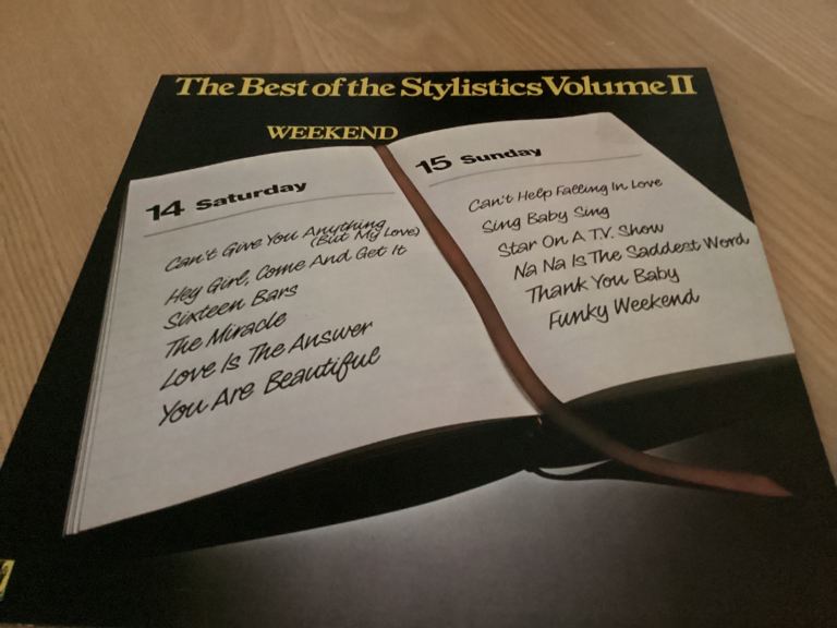 THE BEST OF THE STYLISTICS VOLUME 11……..ALBUM ………..(WEEKEND)
