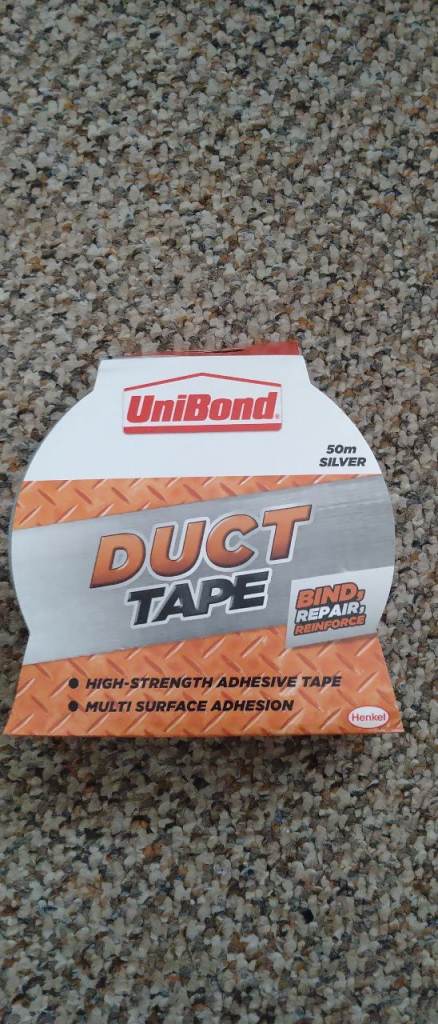 New UniBond Duct Tape – High-Strength Adhesive, Silver