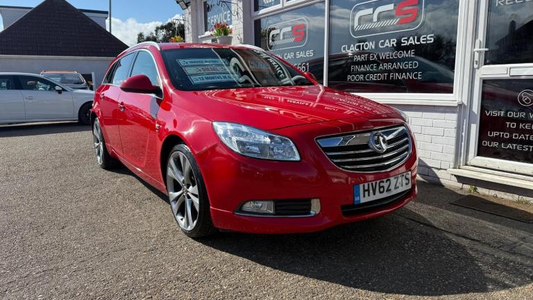 2012 Vauxhall Insignia 2.0 CDTi ecoFLEX SRi VX line Red Nav Sports Tourer 5dr Diesel Manual Euro ...