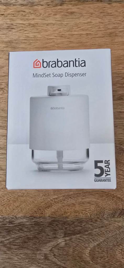 Brabantia MindSet Soap Dispenser Mineral Fresh White