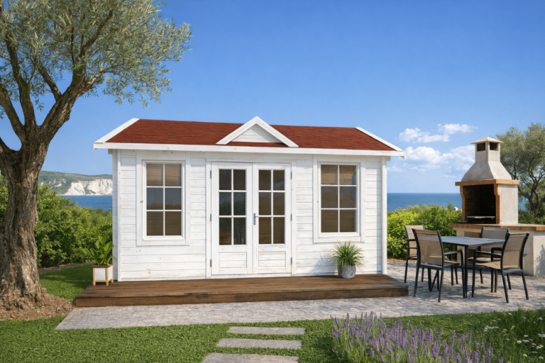 Clockhouse 5m x 4m. Office  Garden room  Play room  Summer house  Gym  Camping  Holiday house