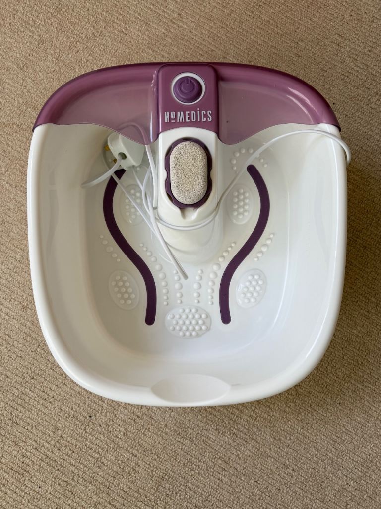 Foot spa, used once, boxed including instructions 