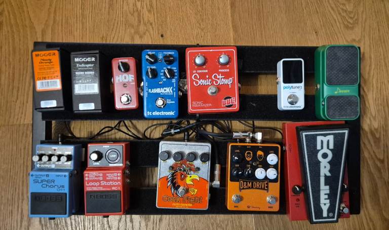 Pedaltrain Classic 2 - pedal board