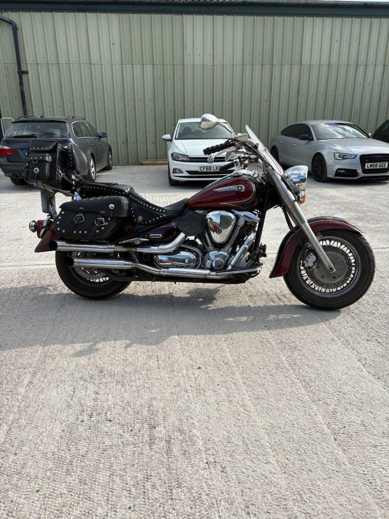 2000 W Yamaha XV [Phone number removed]Miles Yamaha XV1600 FULL LUGGAGE