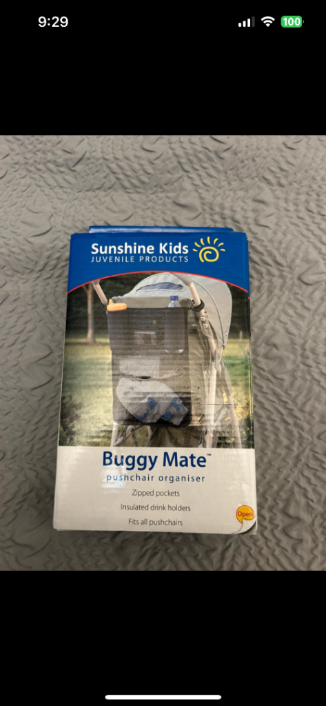 Sunshine Kids Buggy Mate Pushchair Organiser - NEW