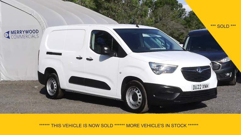 2022 Vauxhall Combo 2300 DYNAMIC L2 LWB,SAT NAV,AIR CONDITIONING,PARKING SENSORS AND MORE ** SO P...