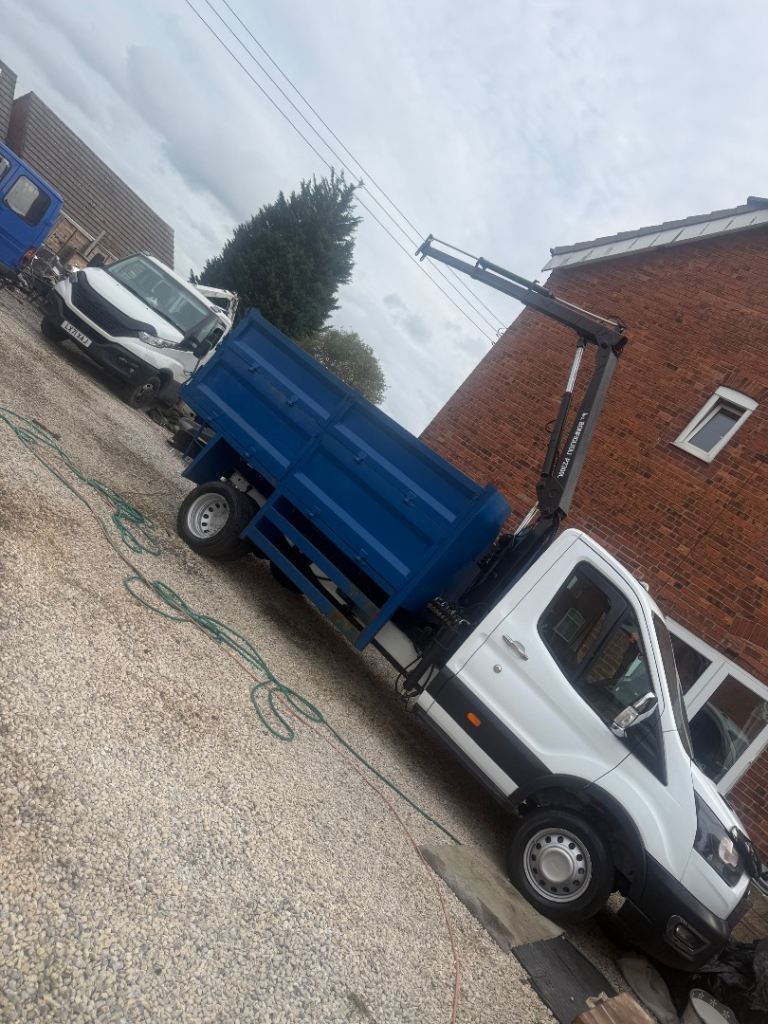 Ford transit hiab crane not iveco sprinter 