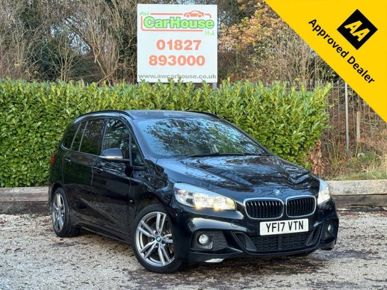 2017 17 BMW 2 SERIES GRAN TOURER 2.0 220I M SPORT MPV 5DR PETROL AUTO EURO 6 