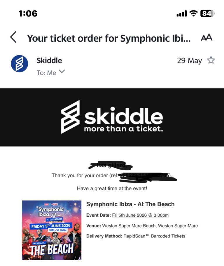 2 tickets for Symphonic Ibiza - At The Beach