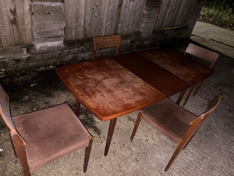 Free Table and four chairs 