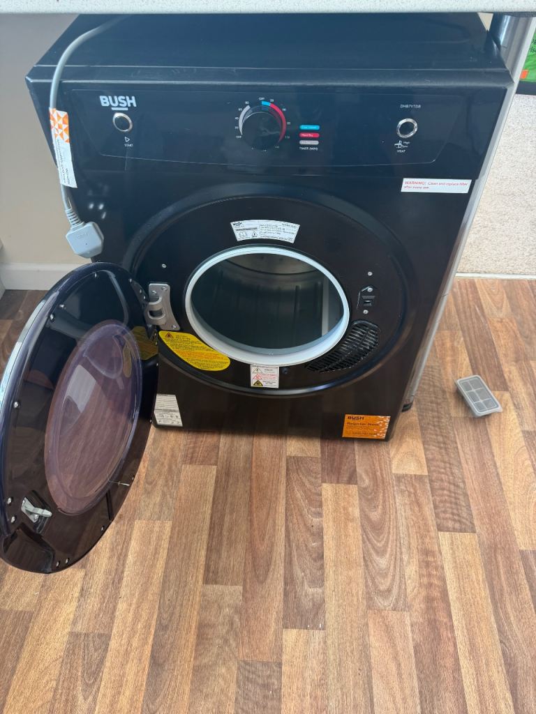 Bush Black Tumble Dryer – Good Condition