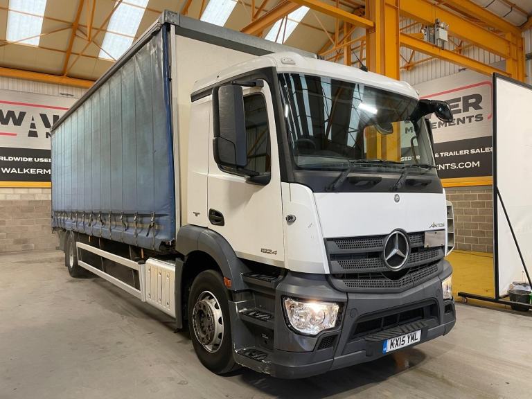 MERCEDES BENZ ANTOS 1824 *EURO 6*, 4X2 CURTAINSIDER – 2015 – KX15 YML