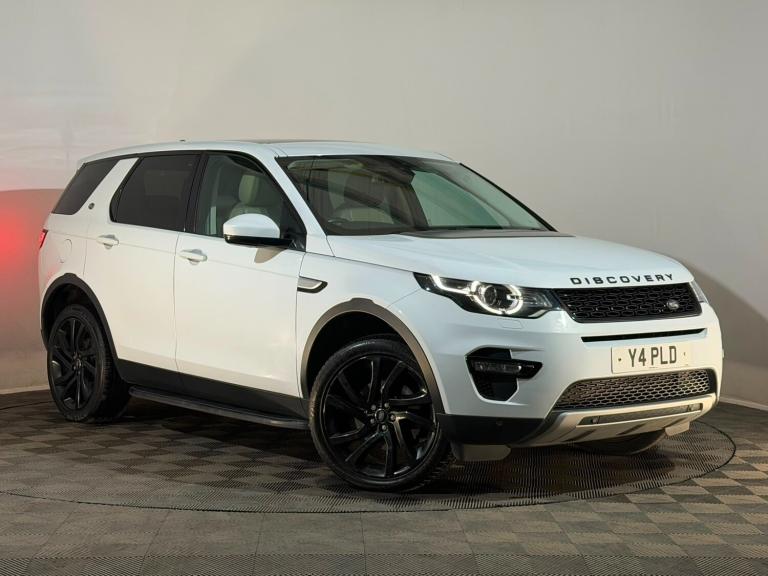 WHITE 2015 LAND ROVER DISCOVERY SPORT HSE SD4 2.2 DIESEL AUTOMATIC 7 SEATER SUV
